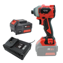 XHD Lithium Starter Kit 18V 4Ah with Heavy Duty Impact Driver 220Nm 18V
