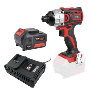XHD Lithium Starter Kit 18V 4Ah with Impact Driver 180Nm 18V