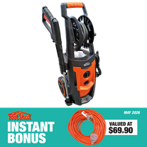 ToolShed Water Blaster 1800PSI 6.5LPM with 20m Extension Lead