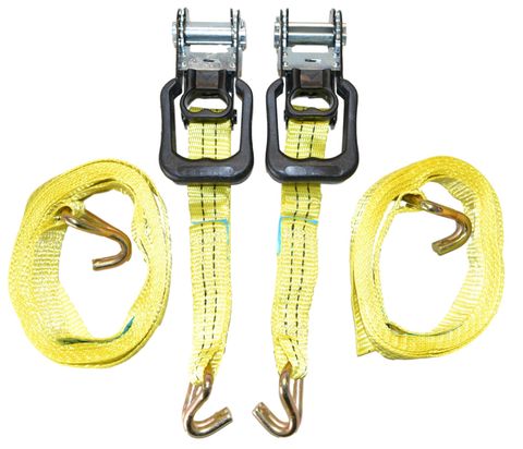 ToolShed Ratchet Tie Down 500kg Twin Pack