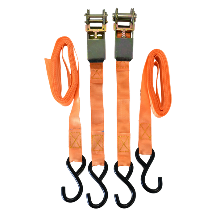 ToolShed Ratchet Tie Down 250kg Twin Pack