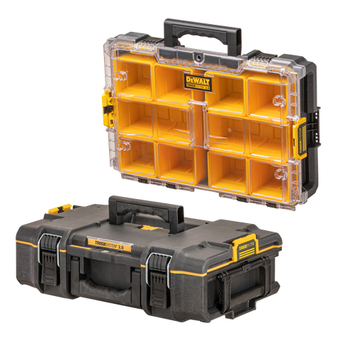 DEWALT TOUGHSYSTEM Storage Expansion Bundle 2PC