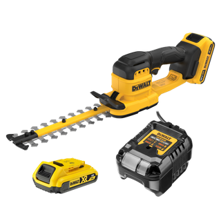 DEWALT Cordless Compact Hedge Trimmer 200mm 18V 2AH Kit