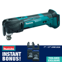 Makita LXT Cordless Multi Tool Quick Change 18V - Skin NO CARTON With Bonus