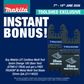 Makita LXT Cordless Multi Tool Quick Change 18V - Skin NO CARTON With Bonus