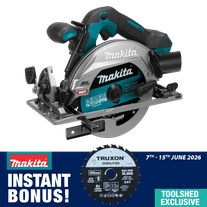 Makita XGT Cordless Circular Saw Brushless 165mm 40V - Skin NO CARTON With Bonus