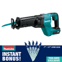 Makita XGT Cordless Reciprocating Saw Brushless 40V - Skin NO CARTON With Bonus
