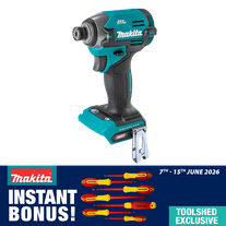 Makita XGT Cordless Impact Driver 210Nm 40v - Bare Tool NO CARTON With Bonus