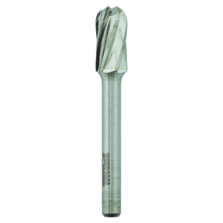 ToolShed Carbide Burr Cylindrical Rounded 10 x 20mm - Aluminium