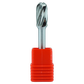ToolShed Carbide Burr Cylindrical Rounded 10 x 20mm - Aluminium
