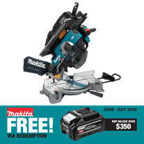 Makita XGT Cordless Mitre Saw 260mm Table Top Brushless 40V - Bare Tool