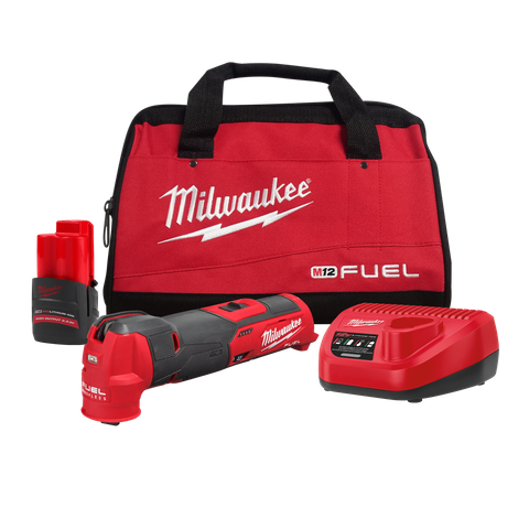 Milwaukee M12 FUEL Cordless Multi Tool Brushless 12v 2Ah Kit