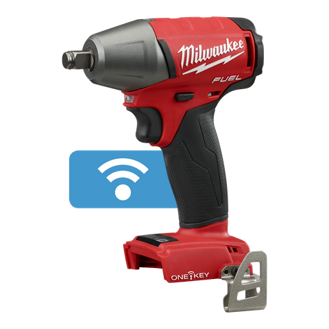 Milwaukee M18 FUEL ONE-KEY Cordless Impact Wrench 1/2in F/Ring 18V - Bare Tool