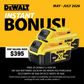 DEWALT Cordless Combo Kit Brushless 15pc 18V 5Ah with BONUS Batteries