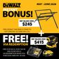 DEWALT Table Saw Heavy Duty 254mm 2000W with BONUS Stand