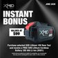 XHD Lithium Angle Grinder with 4Ah Battery 18V