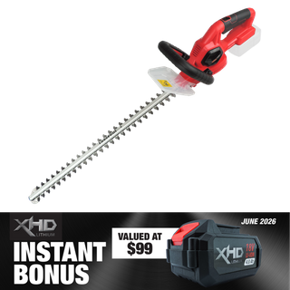 XHD Lithium Hedge Trimmer 610mm with 4Ah Battery 18V