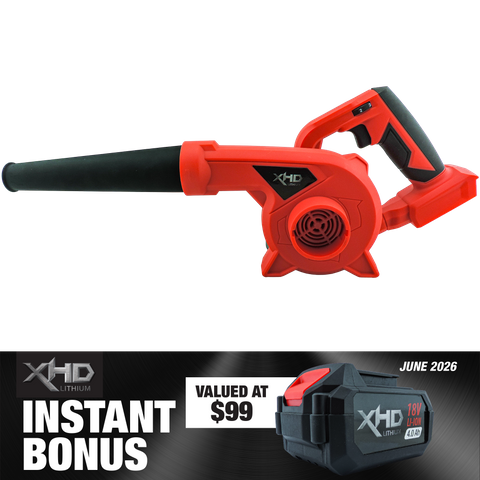 XHD Lithium Blower/Vacuum with 4Ah Battery 18V