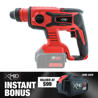 XHD Lithium Rotary Hammer Drill with 4Ah Battery 18V