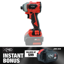 XHD Lithium Heavy Duty Impact Driver 220Nm with 4Ah Battery 18V