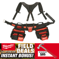 Milwaukee Contractor Work Belt + Suspension Rig with BONUS