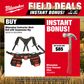 Milwaukee Contractor Work Belt + Suspension Rig with BONUS