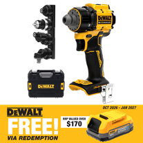 DEWALT 18V XR Brushless Multi-Head Drill Driver - Bare Tool
