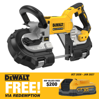DEWALT 18V XR Brushless Deep-Cut Bandsaw - Bare tool