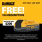 DEWALT 18V XR Brushless Deep-Cut Bandsaw - Bare tool