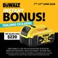 DEWALT Cordless Grease Gun Brushless 450g 18V - Bare Tool with Bonus 5Ah Battery