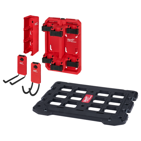 Milwaukee PACKOUT Shop Storage OPE Starter Kit with Packout Mounting Plate