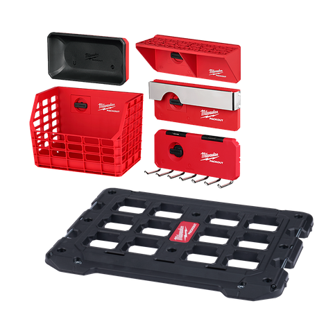 Milwaukee PACKOUT Shop Storage Hand Tool Starter Kit with Packout Mounting Plate