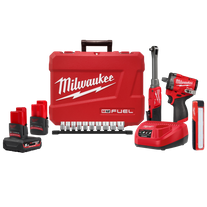 Milwaukee M12 3pc Power Pack with Socket Set and 12v Batteries