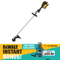 DEWALT FLEXVOLT Line Trimmer D-Handle 54V - Bare Tool PLAIN CARTON with Bonus