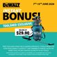 DEWALT FLEXVOLT Line Trimmer D-Handle 54V - Bare Tool PLAIN CARTON with Bonus