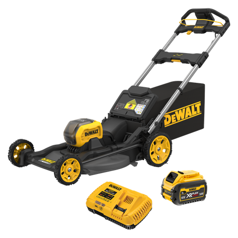 DEWALT FLEXVOLT Lawn Mower 530mm 54V - Bare Tool with Bonus Battery & Charger