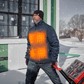 Milwaukee M12 HEXON TOUGHSHELL Heated Jacket Blue Small 12V 3Ah