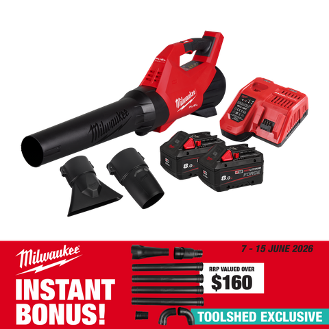 Milwaukee M18 FUEL Cordless Garden Blower Brushless Gen 3 with BONUS