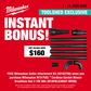 Milwaukee M18 FUEL Cordless Garden Blower Brushless Gen 3 with BONUS