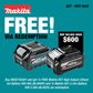 Makita XGT Cordless Combo Kit 0273G Brushless 4pc 40V 4Ah