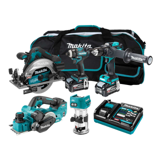 Makita XGT Cordless Combo Kit 262G Brushless 5pc 40V 4Ah