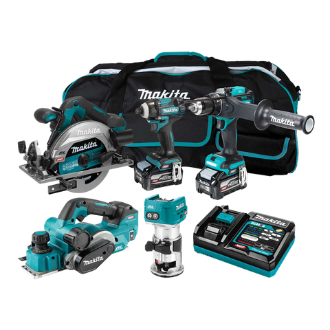 Makita XGT Cordless Combo Kit 262G Brushless 5pc 40V 4Ah