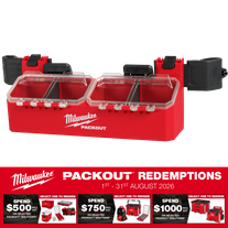 Milwaukee PACKOUT Tool Box 2 Bin Attachment