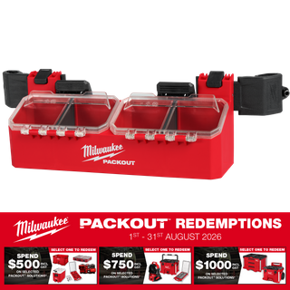 Milwaukee PACKOUT Tool Box 2 Bin Attachment