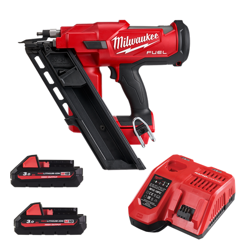 Milwaukee M18 FUEL Framing Nailer Brushless 18V 3Ah Kit