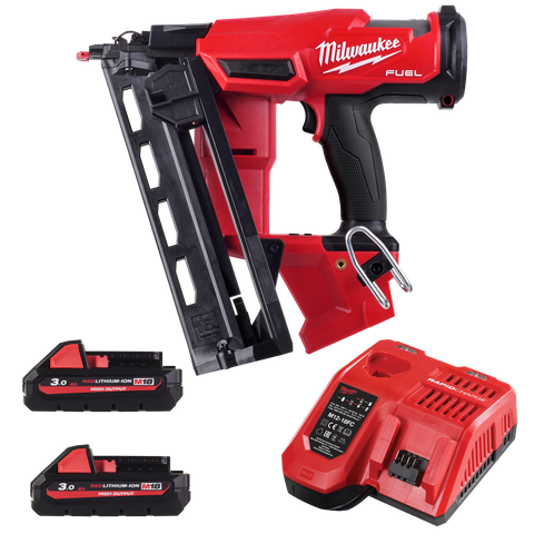 Milwaukee M18 FUEL Cordless Finish Nailer 16Ga 18V Kit
