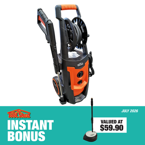 ToolShed Water Blaster 1800PSI with Patio Cleaner