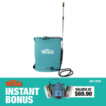 ToolShed Cordless Backpack Sprayer with Respirator