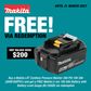 Makita LXT Cordless Pressure Washer 348PSI 18V 3Ah