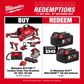 Milwaukee M18 FUEL Cordless Power Pack Brushless 10pc Kit 10C4 18V 6Ah